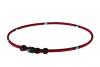 PHITEN TITANIUM X30 CHECKERED RED NECKLACE